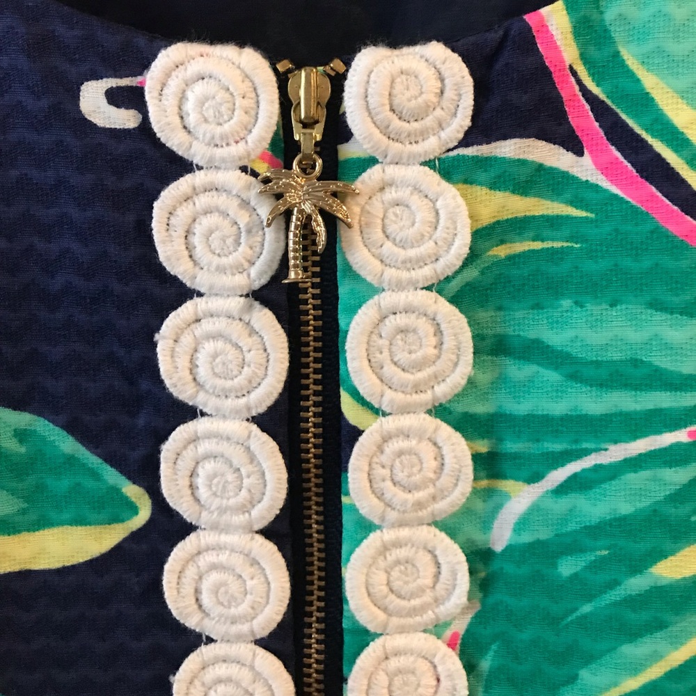 NWT Lilly Pulitzer Tiger Palm Cathy Shift Size 10 - Picture 3 of 5